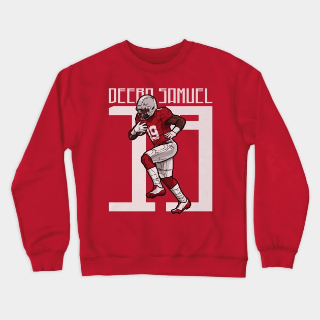 Deebo Samuel San Francisco Long Crewneck Sweatshirt by Buya_Hamkac